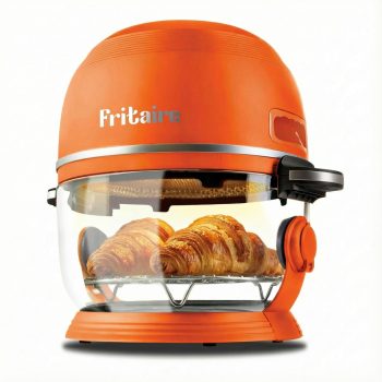 Fritaire giftfri og selvrensende Airfryer - Orange