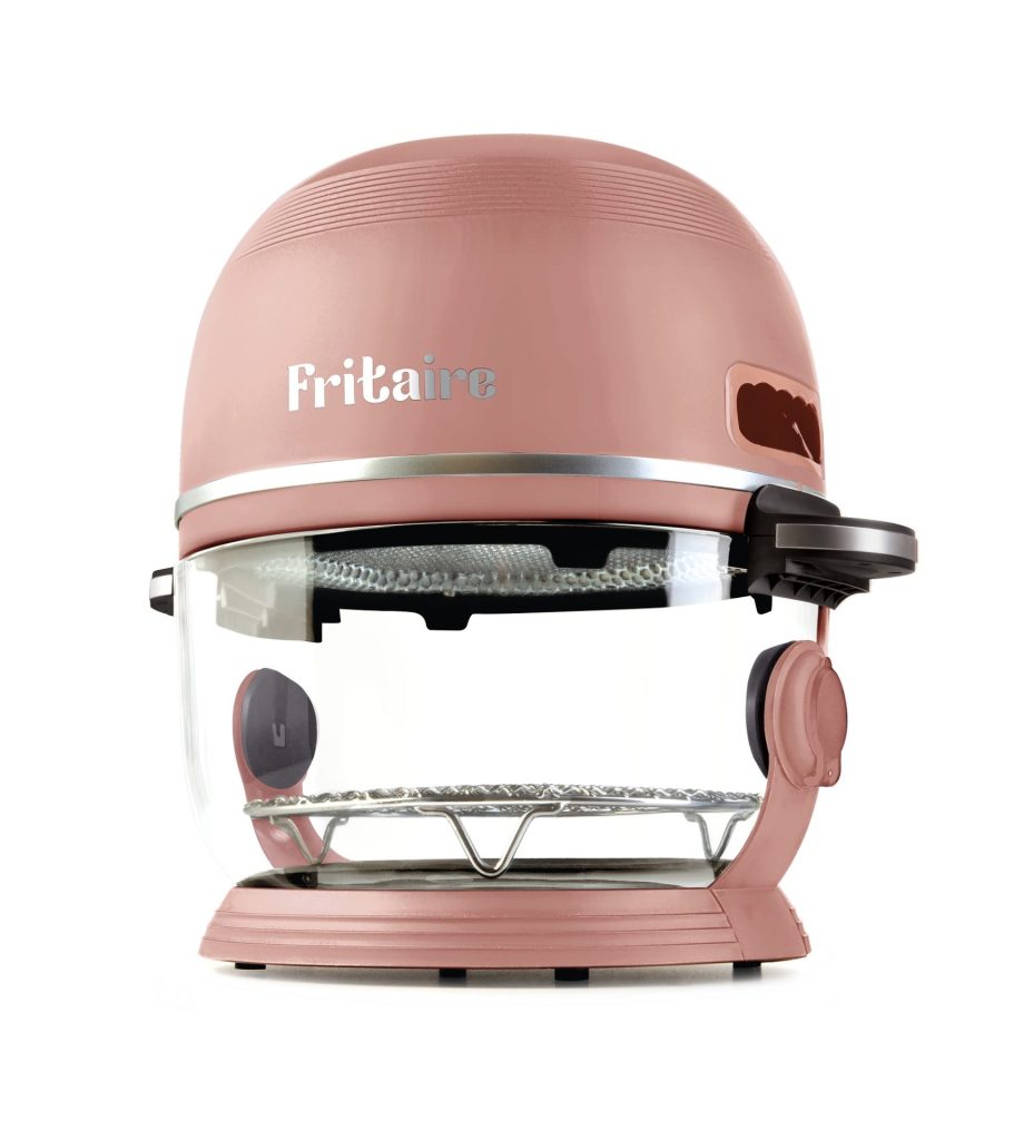 Fritaire Airfryer Mauve Rose med 4,8 L glasskål