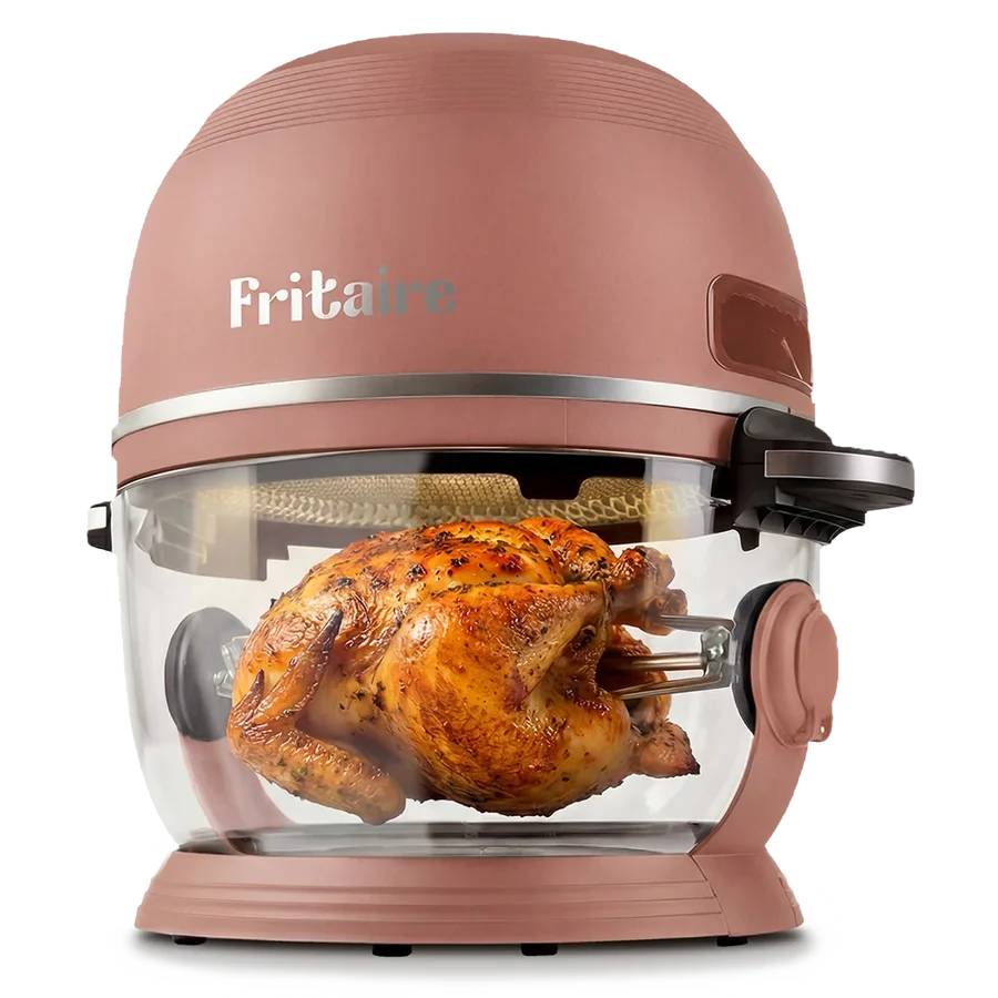 Fritaire luftfryser, lyserød-lilla